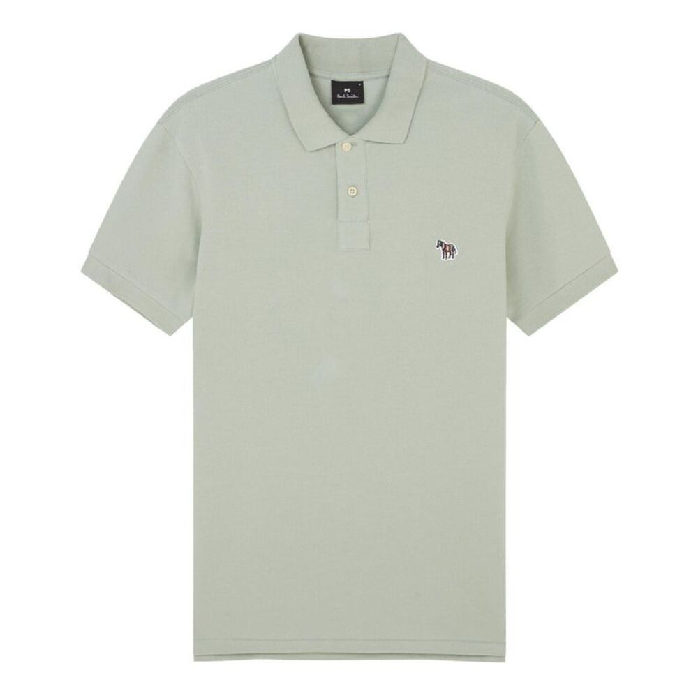 Paul Smith Mens Zebra Regular Polo Shirt / Pale Green